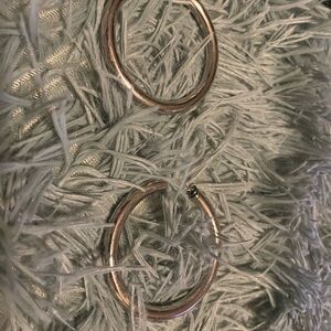 Silver Hoop Earrings